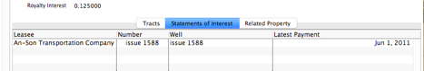 Fig 3-5 Statements of Interests