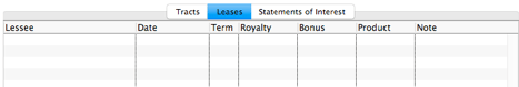 Fig 5-8 Bottom Tab Leases 